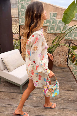 Never Fully Dressed Celestial Marley Shirt - Ecru