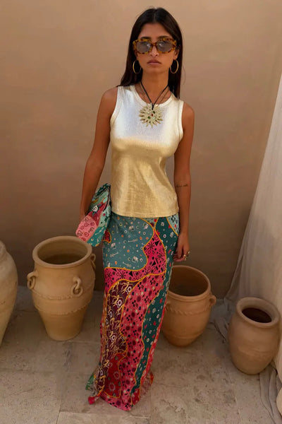 Never Fully Dressed Pastel Morocco Dorris Skirt - Pastel
