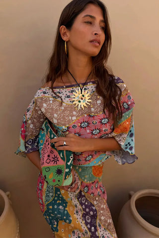 Never Fully Dressed Pastel Morocco Tilly Dress - Pastel