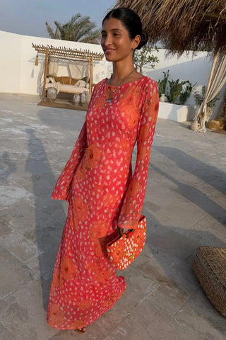 Never Fully Dressed Poppy Aria Dress - Coral