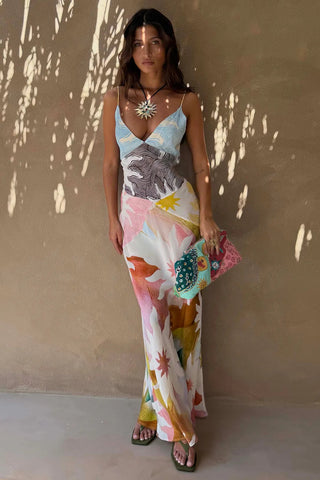 Never Fully Dressed Abstract Soleil Emilia Dress