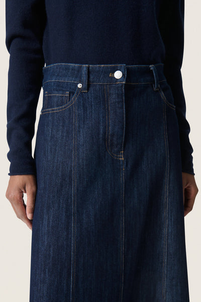 Soaked In Luxury SLNinnie Denim Skirt