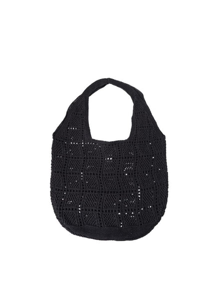 Black Colour BCHenna Shopper Bag - Black