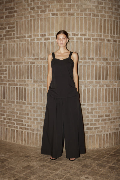 Soaked In Luxury SLNoelle Top - Black