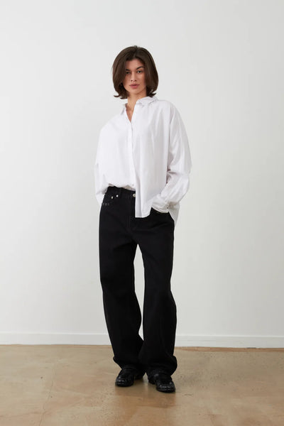 Orfeo Palma Oversized Shirt - White