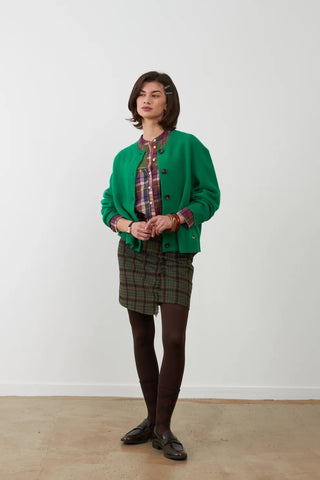 Orfeo Wayra Knitted Cardigan - Green