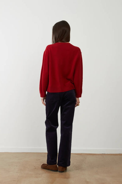 Orfeo Wayra Knitted Cardigan - Cherry