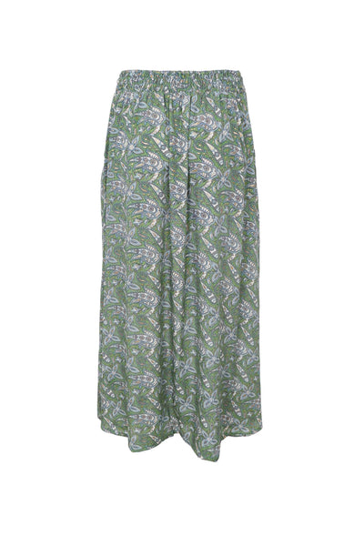 Black Colour BCLuna Midi Skirt - Glory Green