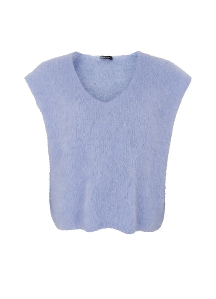 Black Colour BCBjoerk Pullover Vest - Light Blue