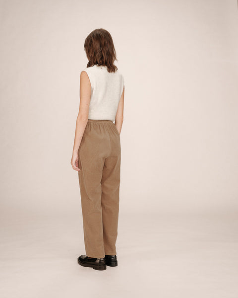 Grace & Mila Corduroy Trousers - Greige