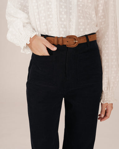 Grace & Mila Corduroy Trousers - Marine