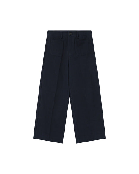 Grace & Mila Sole Cropped Trousers - Marine