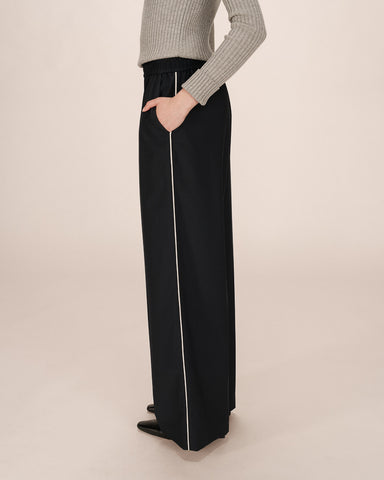 Grace & Mila Sweeney Wide Leg Trouser - Marine