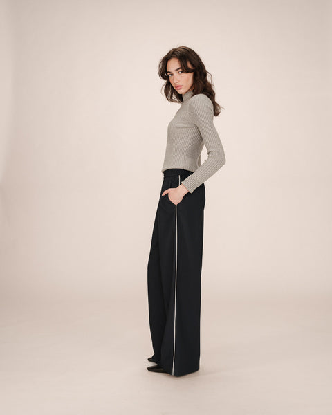 Grace & Mila Sweeney Wide Leg Trouser - Marine