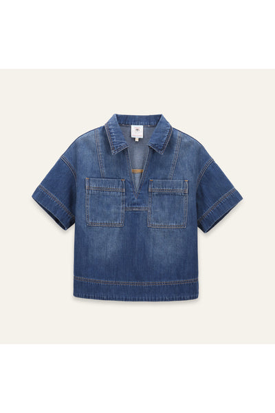 ORFEO Lyne Denim Shirt - Denim