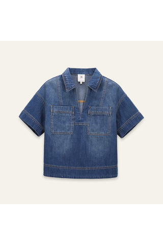 ORFEO Lyne Denim Shirt - Denim
