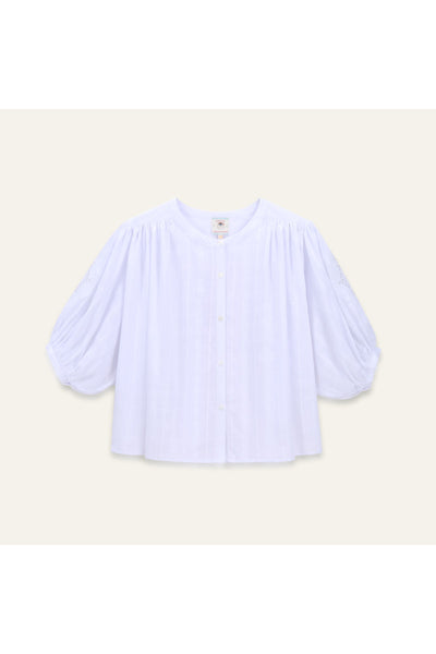 ORFEO Adrian Oversized Blouse - White