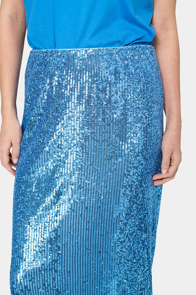 Saint Tropez EvitaSZ Sequin Skirt - Provence