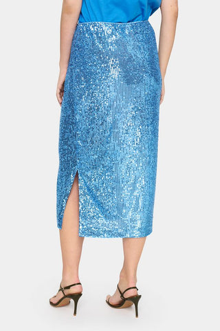 Saint Tropez EvitaSZ Sequin Skirt - Provence