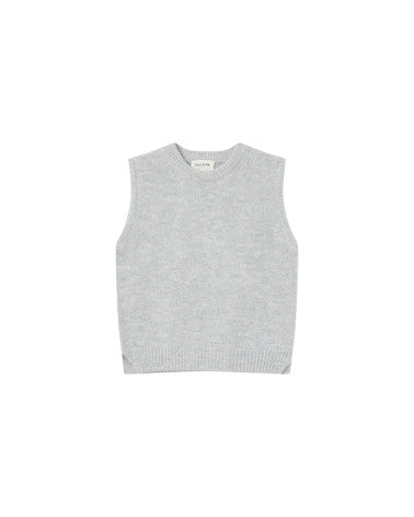 Grace & Mila Say Sleeveless Wool 7 Alpaca Tank - Grey