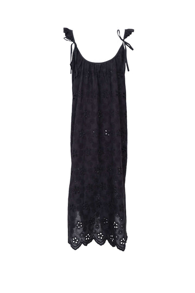 Black Colour BCJuliana Lace Strap Dress - Black