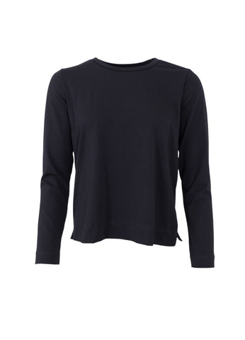 Black Colour BCMay Long Sleeve Jersey Top - Black