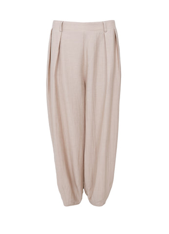 Black Colour BCAbu Balloon Pant - Sand
