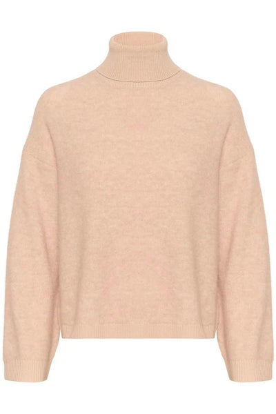 Soaked In Luxury Jessie Pullover - Semolina Melange