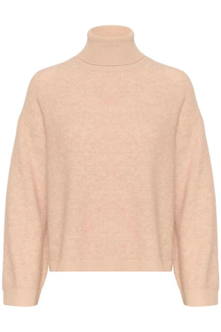 Soaked In Luxury Jessie Pullover - Semolina Melange