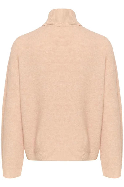 Soaked In Luxury Jessie Pullover - Semolina Melange