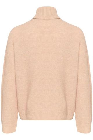 Soaked In Luxury Jessie Pullover - Semolina Melange