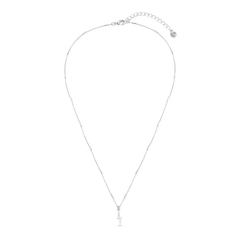 Orellia Jewellery Lightning Charm Necklace - Silver
