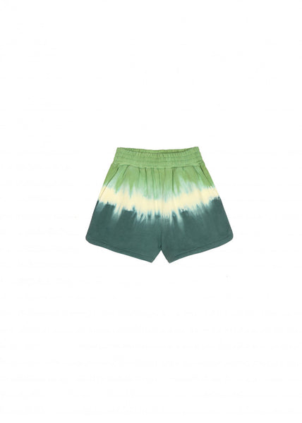 Frnch Tie Dye Shorts - Green