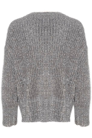 Saint Tropez HalfaSZ Cardigan - Silver