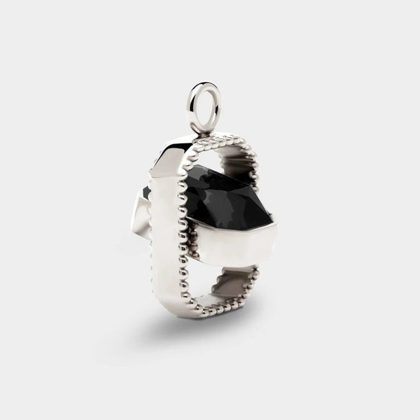 COLURi Talisman Charm Black - Silver
