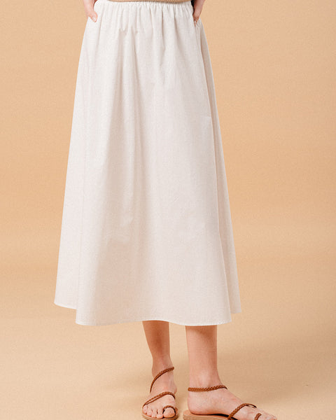 Grace & Mila Maxi skirt - White