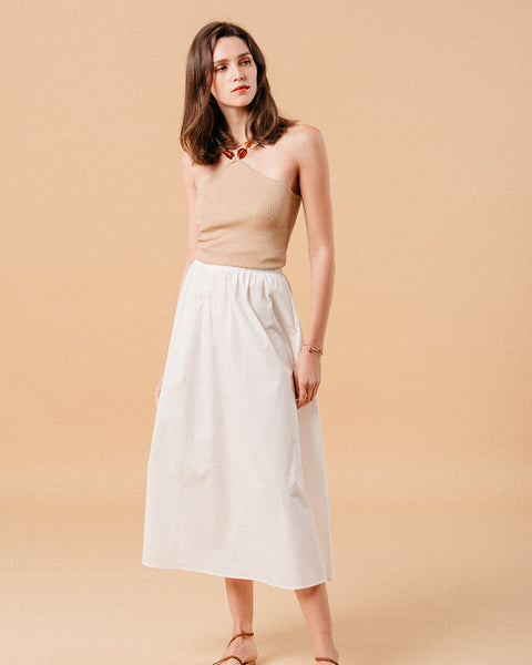 Grace & Mila Maxi skirt - White