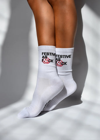 Soxygen Socks 'Festive as F*ck' Socks - Ombre One Size