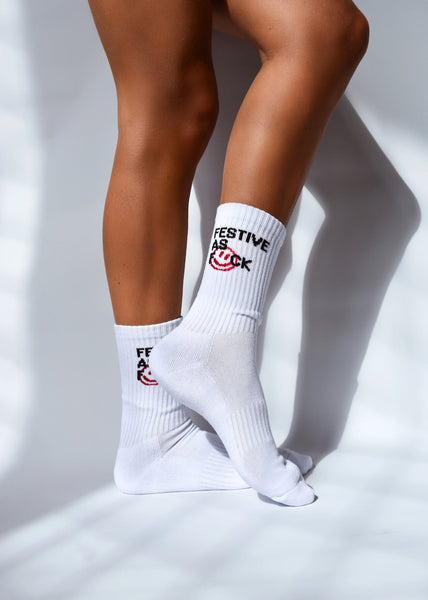 Soxygen Socks 'Festive as F*ck' Socks - Ombre One Size