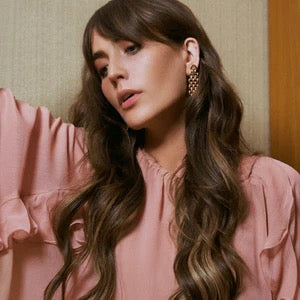 Orelia Jewellery Statement Chain Link Drop Earrings - Gold