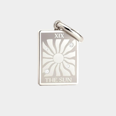 COLURi Sun Tarot Charm - Silver