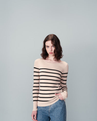 Grace & Mila Nateo Sweater - Beige