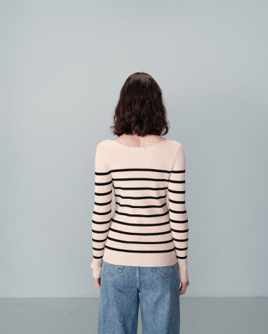 Grace & Mila Nateo Sweater - Beige