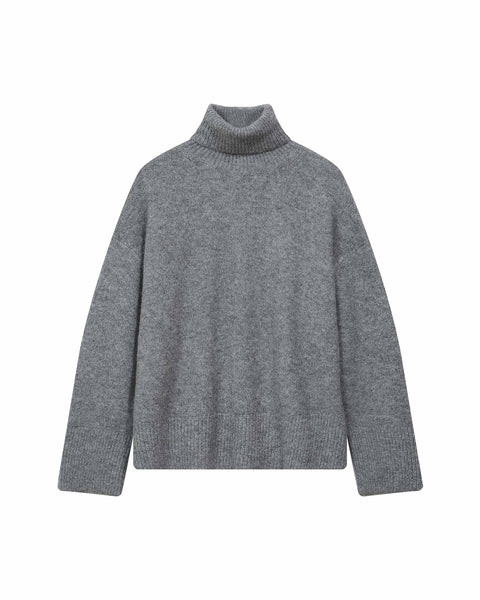 Grace & Mila Taxi Knitted Pullover - Grey