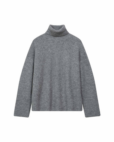 Grace & Mila Taxi Knitted Pullover - Grey