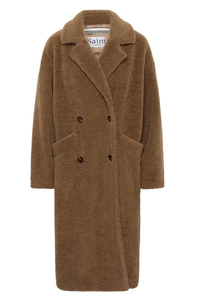 Saint Tropex SandieSZ Teddy Coat - Toasted Coconut