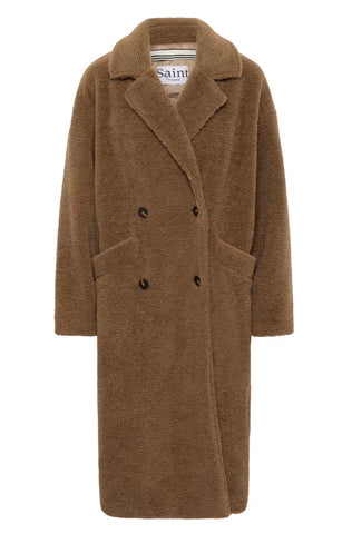 Saint Tropex SandieSZ Teddy Coat - Toasted Coconut