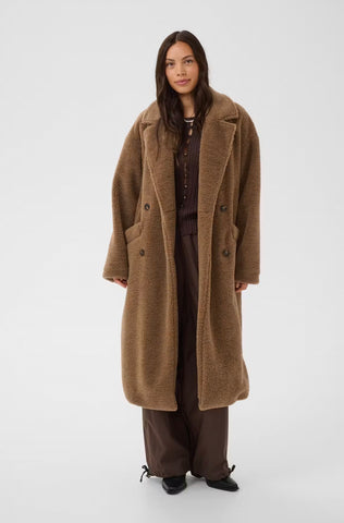 Saint Tropex SandieSZ Teddy Coat - Toasted Coconut