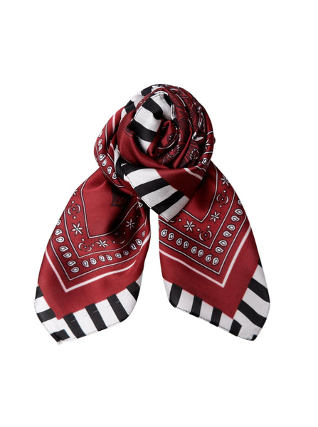 Black Colour BCTressa Mini Scarf - Wine