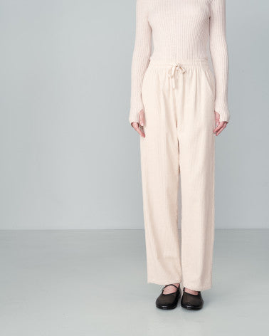 Grace And Mila Corduroy Trousers - Ecru